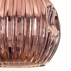 hofstein Ripoll Suspension, Boule lumineuse, Suspension Écru, Noir, 5 lumières