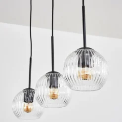 Lampes À Boules-hofstein Ripoll Suspension, Boule lumineuse, Suspension Clair, 3 lumières