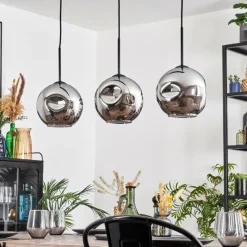 hofstein Ripoll Suspension Chrome, 3 lumières