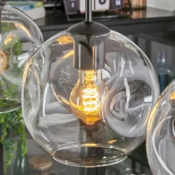 hofstein Ripoll Suspension Clair, 3 lumières