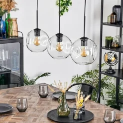 hofstein Ripoll Suspension Clair, 3 lumières