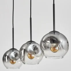 hofstein Ripoll Suspension Clair, Fumé, 3 lumières