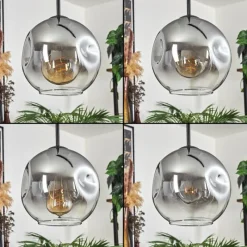 hofstein Ripoll Suspension Clair, Fumé, 3 lumières