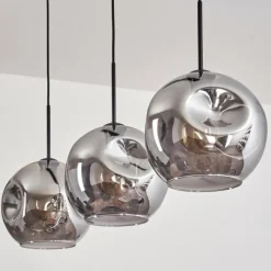 hofstein Ripoll Suspension Fumé, 3 lumières