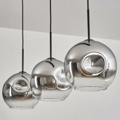 hofstein Ripoll Suspension Noir, 3 lumières