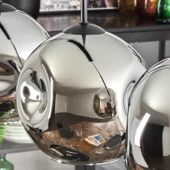 hofstein Ripoll Suspension Noir, 4 lumières