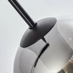 hofstein Ripoll Suspension Noir, 4 lumières