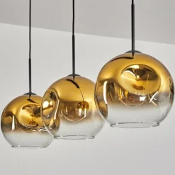 hofstein Ripoll Suspension Or, Clair, 3 lumières