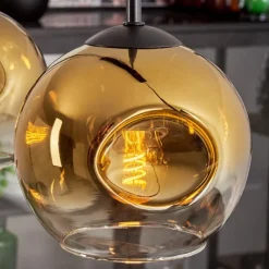 hofstein Ripoll Suspension Or, Clair, 4 lumières