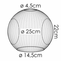 hofstein Ripoll Verre de rechange Chrome, Clair, Fumé
