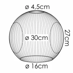 hofstein Ripoll Verre de rechange Ambre, Clair