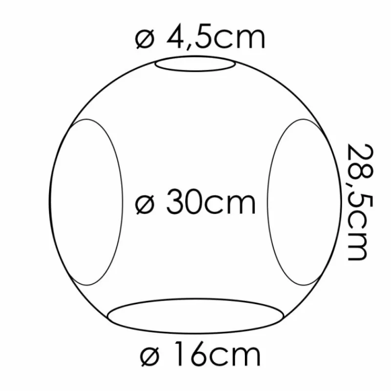 hofstein Ripoll Verre de rechange Or
