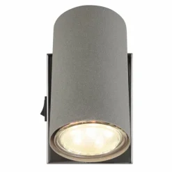 Luminaires Globo Lighting Robby Plafonnier, Spot de plafond, Applique murale, Spot mural Chrome, Noir, 1 lumière* Spots Et Projecteurs