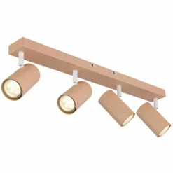 Luminaires Globo Lighting Robby Plafonnier, Spot de plafond, Applique murale, Spot mural Rose, 4 lumières* Spots Et Projecteurs