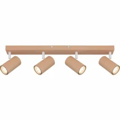 Luminaires Globo Lighting Robby Plafonnier, Spot de plafond, Applique murale, Spot mural Rose, 4 lumières* Spots Et Projecteurs