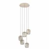Luminaires Eglo ROMAZZINA Suspension Sable, 5 lumières* Suspensions