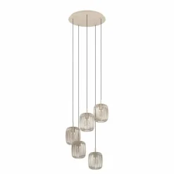 Luminaires Eglo ROMAZZINA Suspension Sable, 5 lumières* Suspensions
