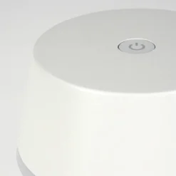 hofstein Romdrup Lampe de table d'extérieur, Lampe à poser LED Blanc, 1 lumière