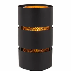 Lampes Dorées-Luminaires Lucide ROSAS Lampe à poser Noir, 1 lumière