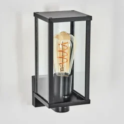 hofstein Rourega Lampe murale d´extérieur Noir, 1 lumière