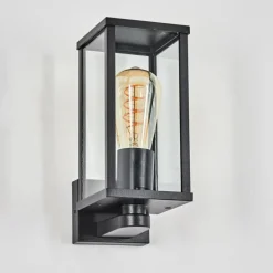 hofstein Rourega Lampe murale d´extérieur Noir, 1 lumière