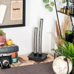 hofstein Rowan Lampe à poser LED Noir, 1 lumière* Lampes À Poser