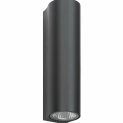 Luminaires LCD Runding Luminaire Up & Down, Applique murale LED Anthracite, 2 lumières