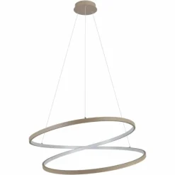 Luminaires Eglo RUOTALE Plafonnier LED Sable, 1 lumière* Éclairage Led