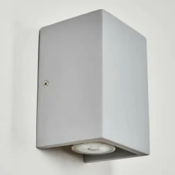 hofstein Rurup Luminaire Up & Down, Applique murale Gris, Argenté, 2 lumières