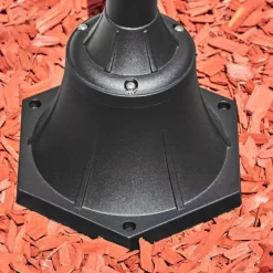 hofstein Réverbère Trosa Noir, 3 lumières