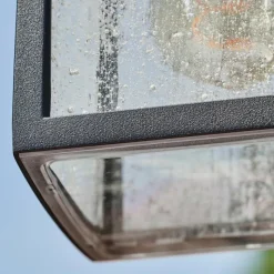 hofstein Réverbère Trosa Noir, 3 lumières