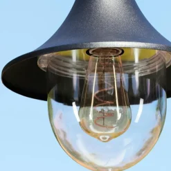 Luminaires Rustiques-hofstein Réverbère Wissembourg Noir, 2 lumières