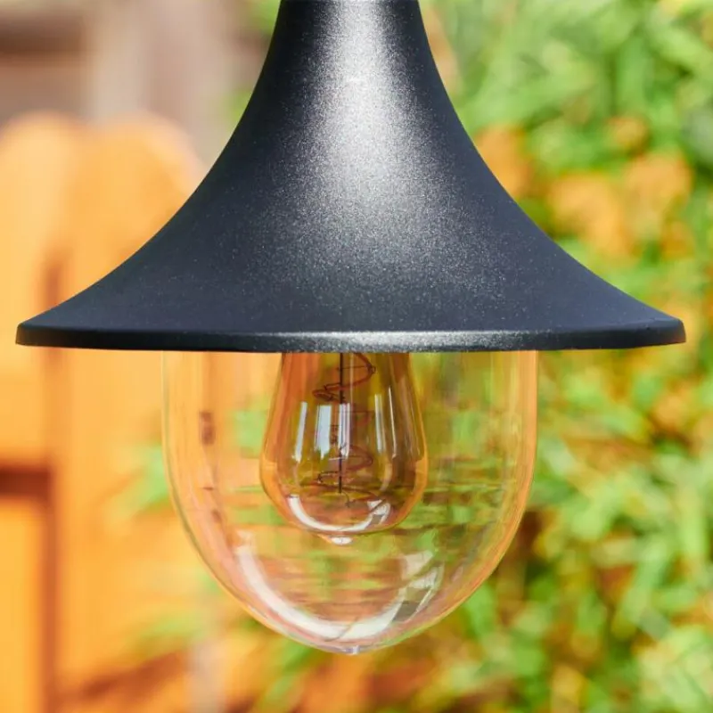 Luminaires Rustiques-hofstein Réverbère Wissembourg Noir, 2 lumières