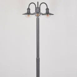 hofstein Réverbère Elima Anthracite, 3 lumières