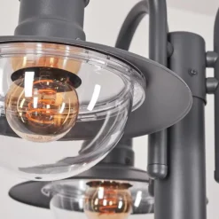 hofstein Réverbère Elima Anthracite, 3 lumières