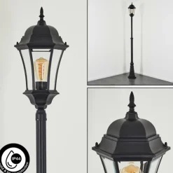 Luminaires Rustiques-hofstein Réverbère Etoe Noir, 1 lumière