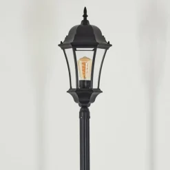 Luminaires Rustiques-hofstein Réverbère Etoe Noir, 1 lumière