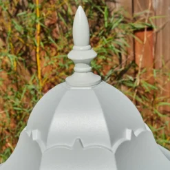 hofstein Réverbère Hongkong Blanc, 2 lumières