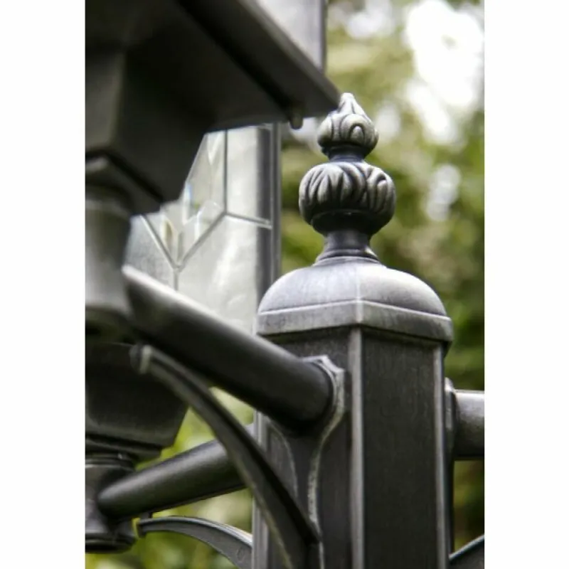 Luminaires Rustiques-Luminaires Konstsmide Réverbère Konstsmide Noir, Argenté, 3 lumières