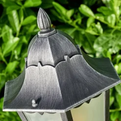 Luminaires Rustiques-hofstein Réverbère Lignac Noir, 3 lumières