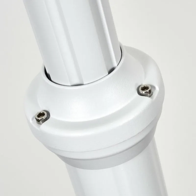 Luminaires Rustiques-hofstein Réverbère Loria Blanc, 2 lumières