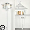 Luminaires Rustiques-hofstein Réverbère Loria Blanc, 3 lumières