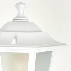 Luminaires Rustiques-hofstein Réverbère Loria Blanc, 3 lumières
