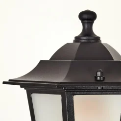 Luminaires Rustiques-hofstein Réverbère Loria Noir, 2 lumières