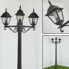Luminaires Rustiques-hofstein Réverbère Naofe Noir, 3 lumières