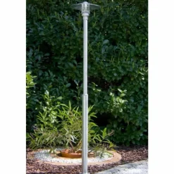 Luminaires Nordlux Réverbère Nordlux Vejers Transparent, Zingué, 1 lumière