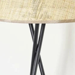 Luminaires Scandinaves-hofstein Sabadim Lampadaire beige, 1 lumière