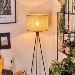 Luminaires Scandinaves-hofstein Sabadim Lampadaire beige, 1 lumière