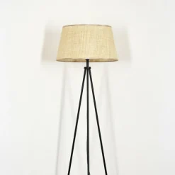 Luminaires Scandinaves-hofstein Sabadim Lampadaire beige, 1 lumière
