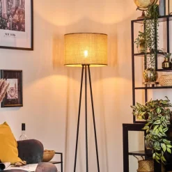 hofstein Sabadim Lampadaire beige, 1 lumière